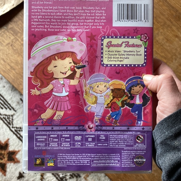 Strawberry shortcake Rocka Berry roll on DVD new - Picture 12 of 12